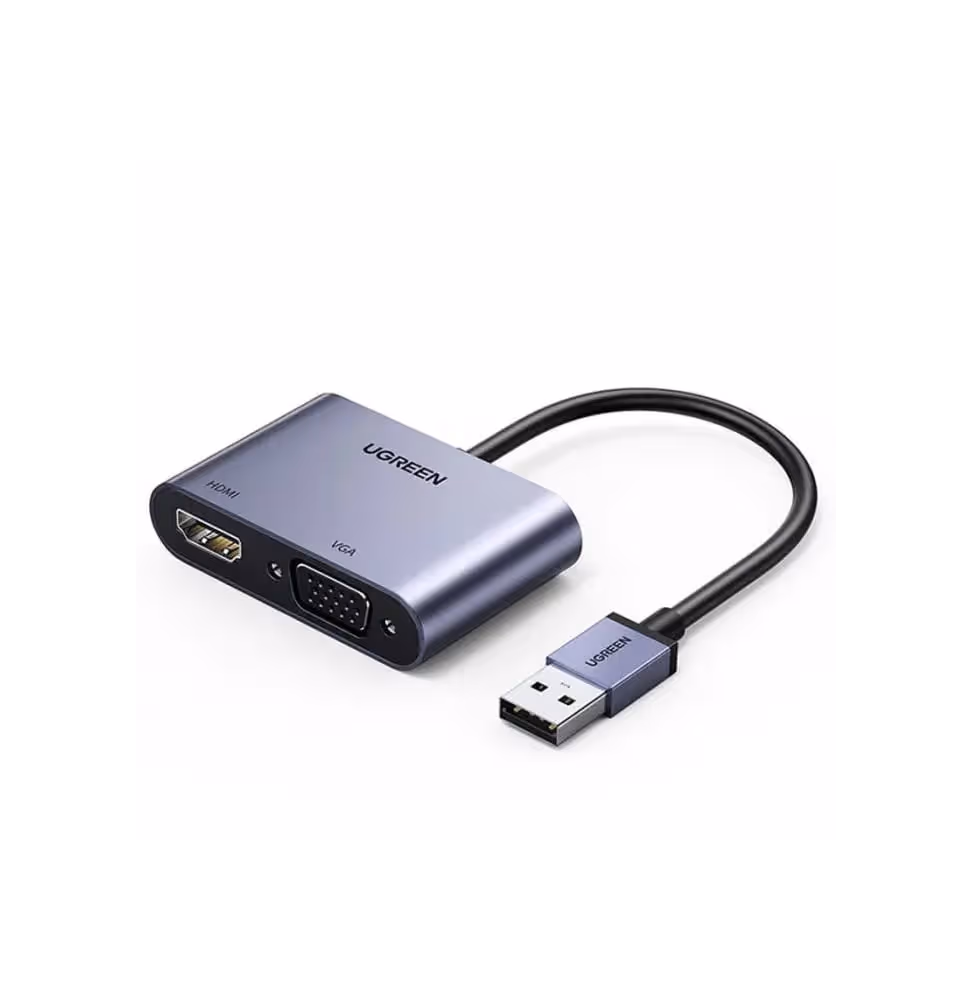 Ugreen Convertisseur USB-A 3.0 to HDMI VGA [20518]