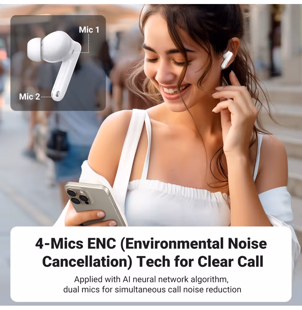Ugreen HiTune T3 Pro Anc sans fil Écouteurs [35725] - vue 5