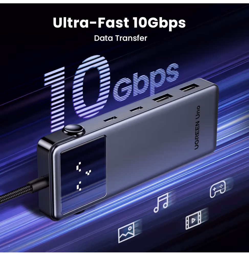 Ugreen Hub 6-in-1 USB-C [35998] - vue 6