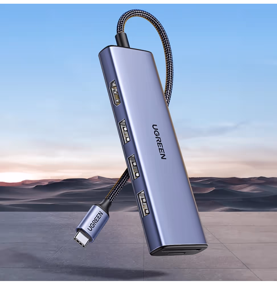 Ugreen Station d accueil USB-C 6 en 1 4K [20956A] - vue 5