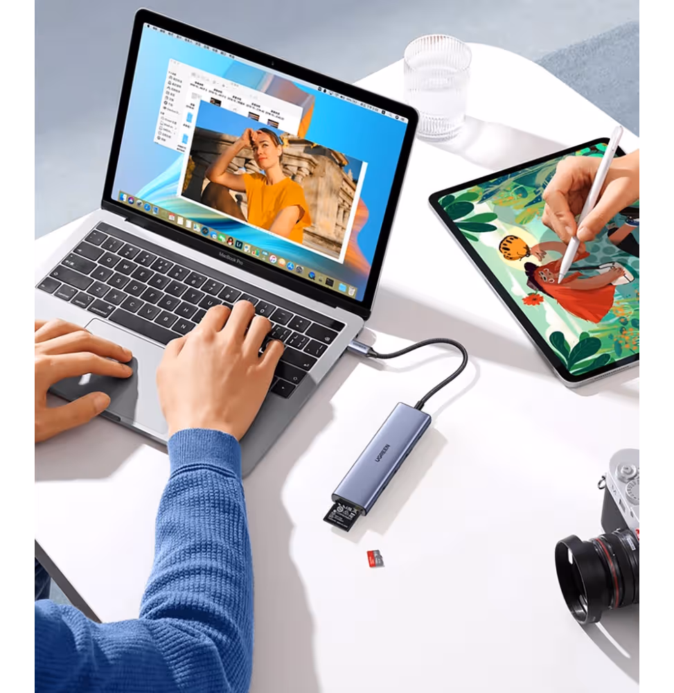 Ugreen Station d accueil USB-C 6 en 1 4K [20956A] - vue 10