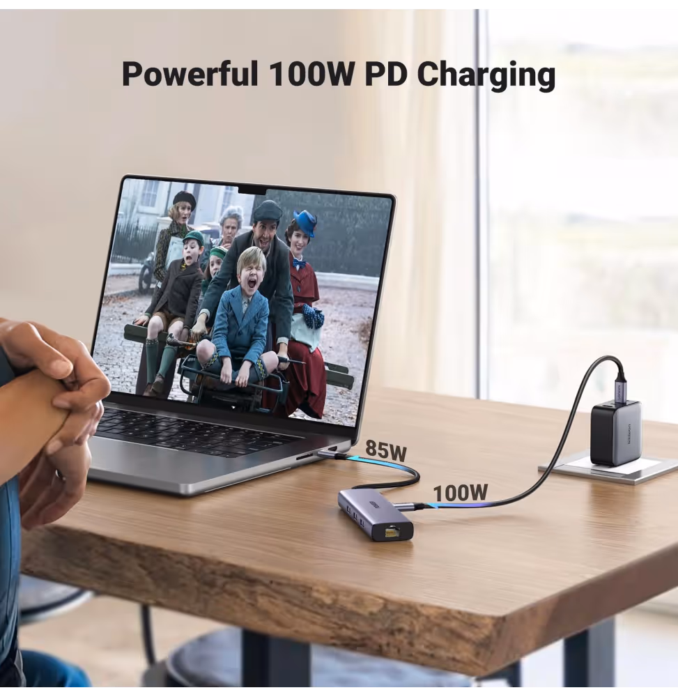 Ugreen Station d accueil USB-C 6 en 1 [15598] - vue 5