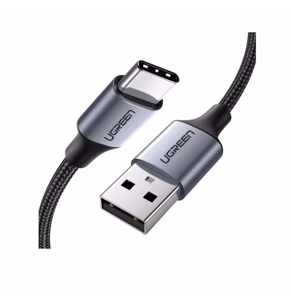Ugreen USB-A 2.0 to USB-C Cable  1.5m Noir [60127]