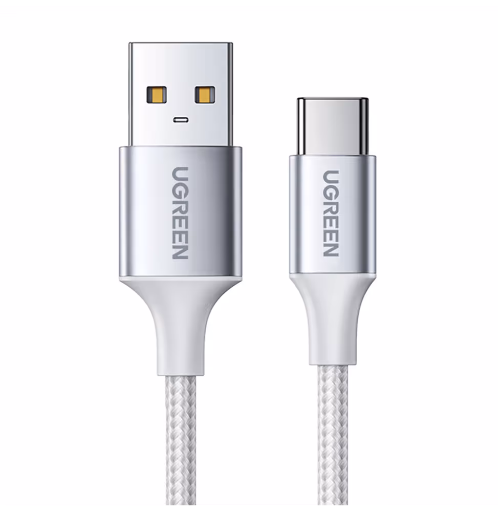 Ugreen USB-A 2.0 to USB-C Cable 1m Blanc [60131]