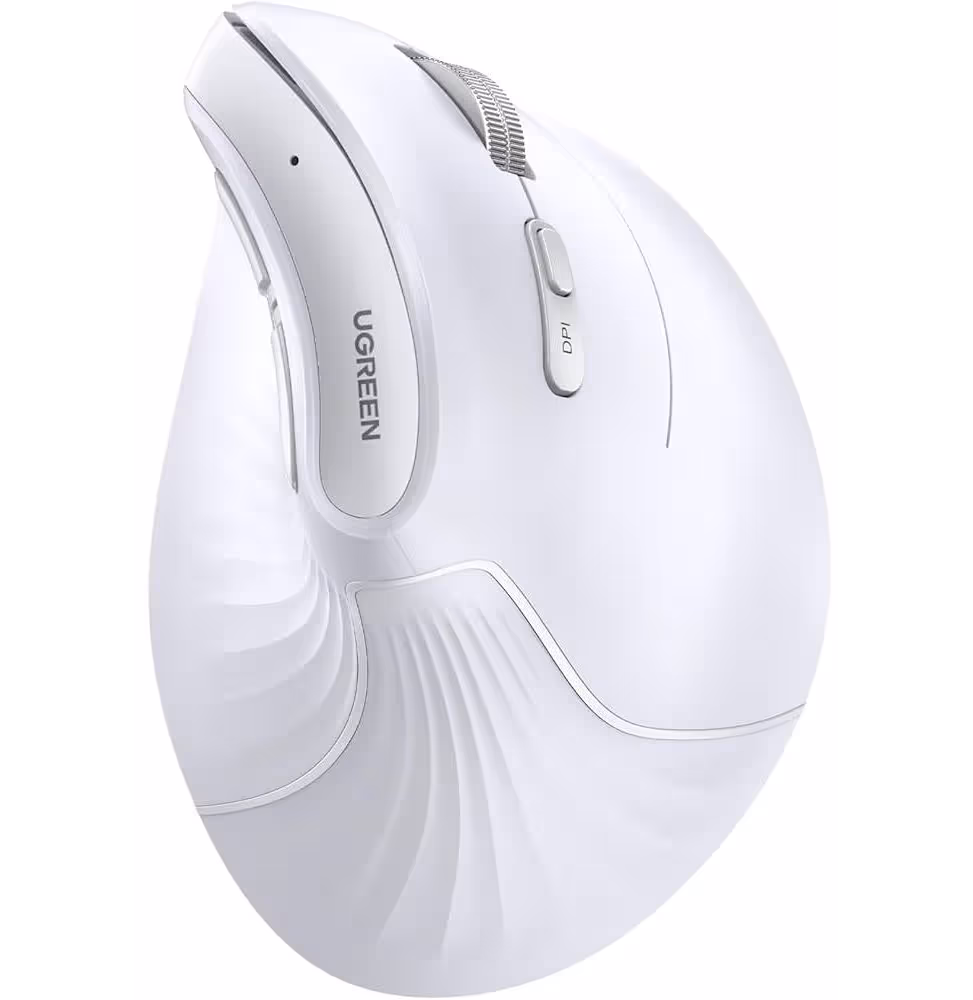 urgreen souris Vertical Sans fil blanc MU008 [45759] - vue 2